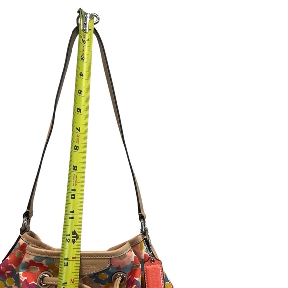 Coach Floral Multicolor Shoulder Bag - Picture 12 of 13